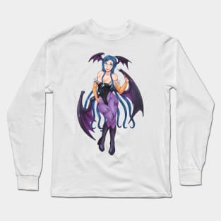 Tsumugi Cosplay Morrigan Long Sleeve T-Shirt